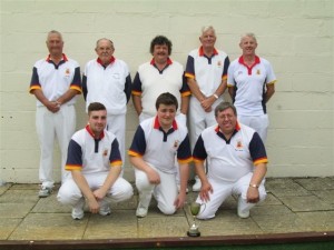Back row (l-r): John Doody, Bill Notman, Guy Harper, Malcolm Panter & David Heath Front row (l-r): Mark Perry, Alex White & Nigel Adams