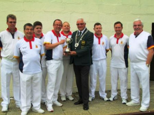 From l-r: Nick Charlwood, Richie Purser, Nathan Kitchen, Nick Holliday, Matt Cuthbert, Lee Williamson, Steve Knight & Graham Griffiths